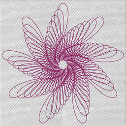 Sideview of Machine Washable Transitional White Smoke Rug, wshpat3343