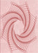 Patterned Pink Rug, pat3344rd
