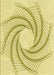 Patterned Sun Yellow Rug, pat3344yw
