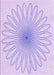 Patterned Purple Mimosa Purple Rug, pat3345pur