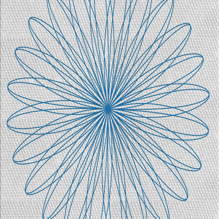 Patterned Off-White Novelty Rug, pat3345