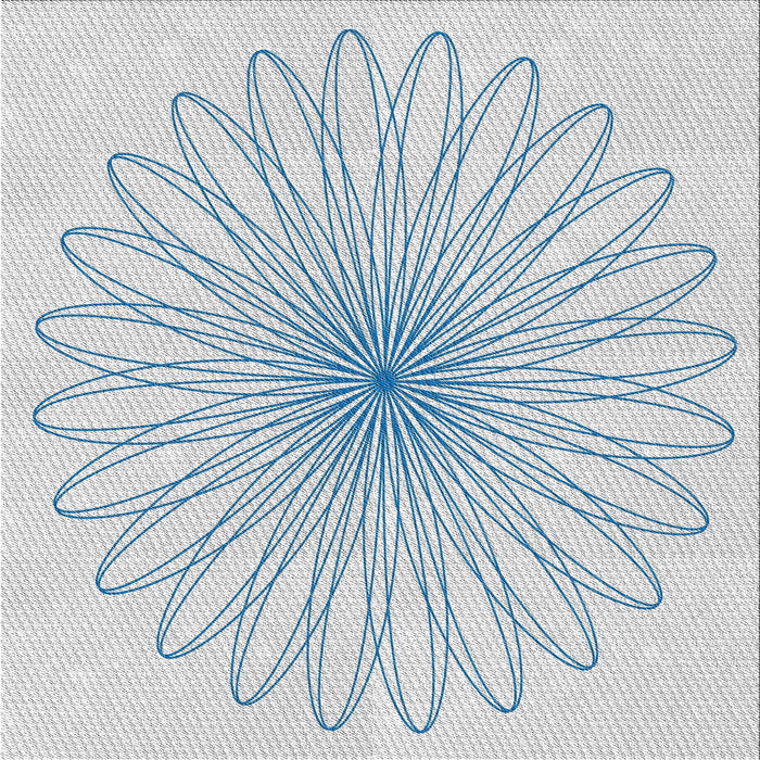 Square Patterned Off-White Novelty Rug, pat3345