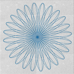 Sideview of Machine Washable Transitional White Smoke Rug, wshpat3345