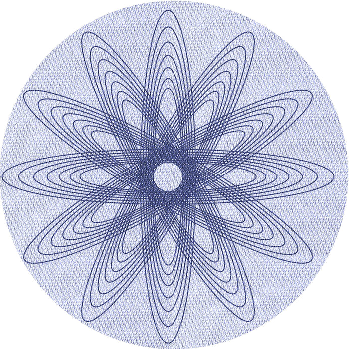 Square Machine Washable Transitional Lavender Blue Rug in a Living Room, wshpat3346blu