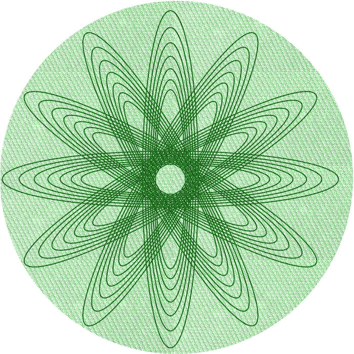 Square Patterned Mint Green Rug, pat3346grn