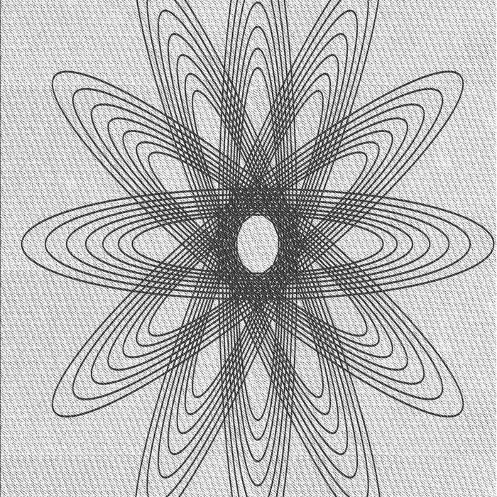 Machine Washable Transitional Platinum Gray Rug, wshpat3346gry