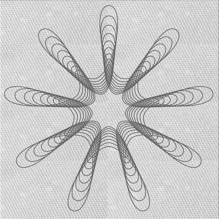 Round Machine Washable Transitional Platinum Gray Rug, wshpat3347gry