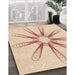 Patterned Moccasin Beige Rug in Family Room, pat3347org