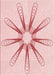 Patterned Pastel Red Pink Rug, pat3347rd