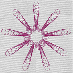 Sideview of Machine Washable Transitional White Smoke Rug, wshpat3347