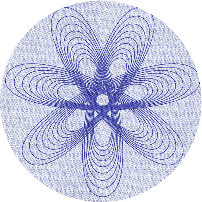 Square Machine Washable Transitional Lavender Blue Rug in a Living Room, wshpat3348blu