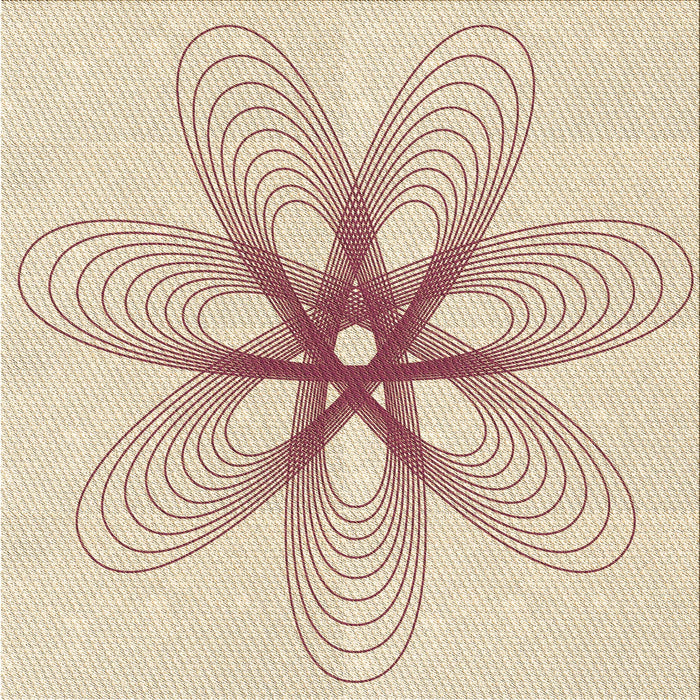 Round Patterned Light Copper Gold Rug, pat3348brn