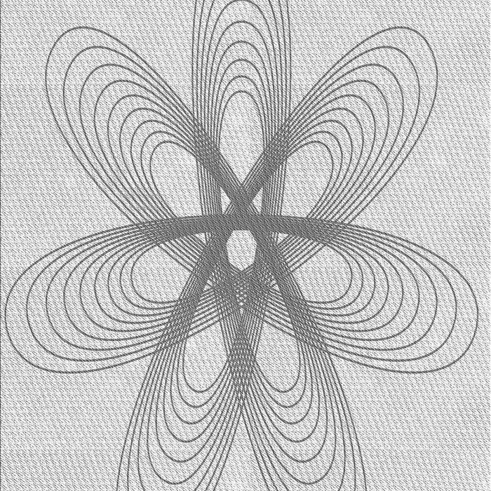 Machine Washable Transitional Platinum Gray Rug, wshpat3348gry