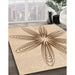 Patterned Bronze Brown Rug in Family Room, pat3349org