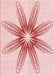 Patterned Light Rose Pink Rug, pat3349rd