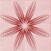 Round Patterned Light Rose Pink Rug, pat3349rd