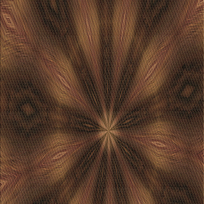 Patterned Saddle Brown Rug, pat335brn