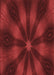 Patterned Crimson Red Rug, pat335rd