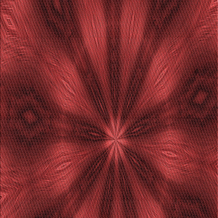 Patterned Crimson Red Rug, pat335rd