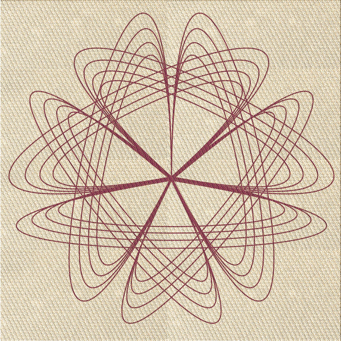 Round Machine Washable Transitional Light Copper Gold Rug, wshpat3350brn