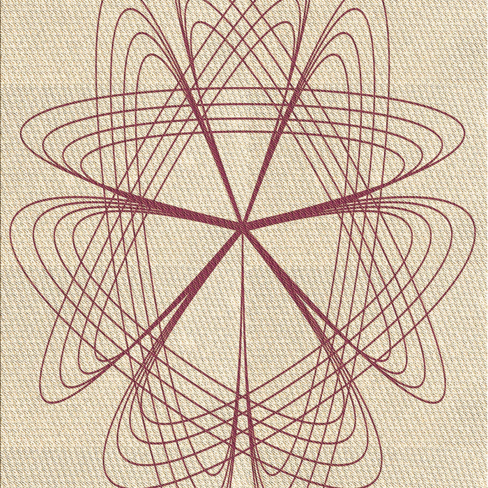 Patterned Light Copper Gold Rug, pat3350brn