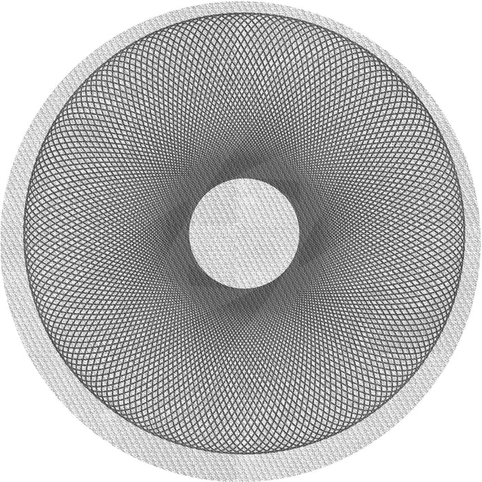 Square Patterned Gainsboro Gray Rug, pat3351gry