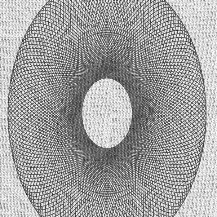 Patterned Gainsboro Gray Rug, pat3351gry