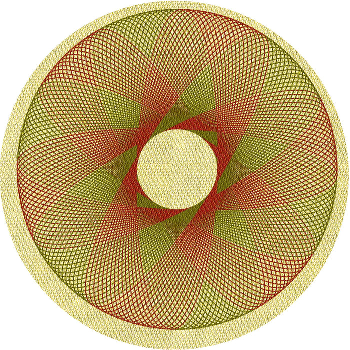 Square Patterned Dark Bisque Brown Rug, pat3351yw