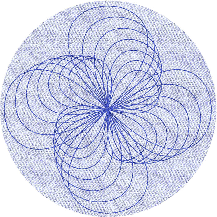 Square Machine Washable Transitional Lavender Blue Rug in a Living Room, wshpat3352blu