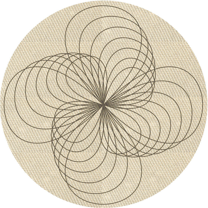 Square Machine Washable Transitional Moccasin Beige Rug in a Living Room, wshpat3352brn