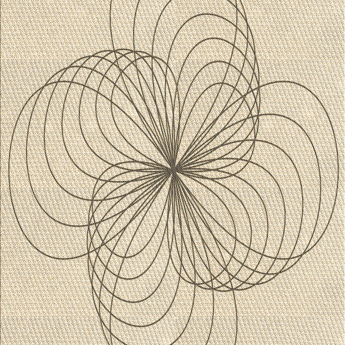 Machine Washable Transitional Moccasin Beige Rug, wshpat3352brn