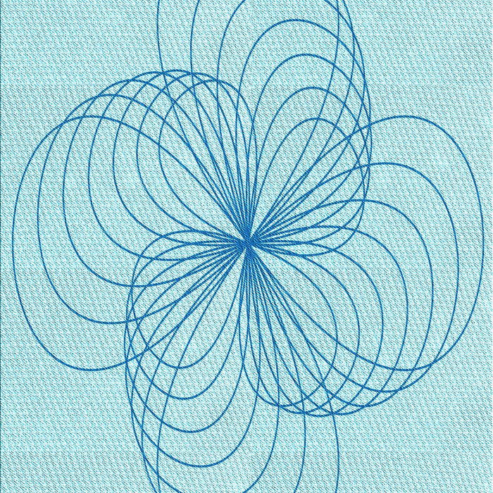 Machine Washable Transitional Diamond Blue Rug, wshpat3352lblu