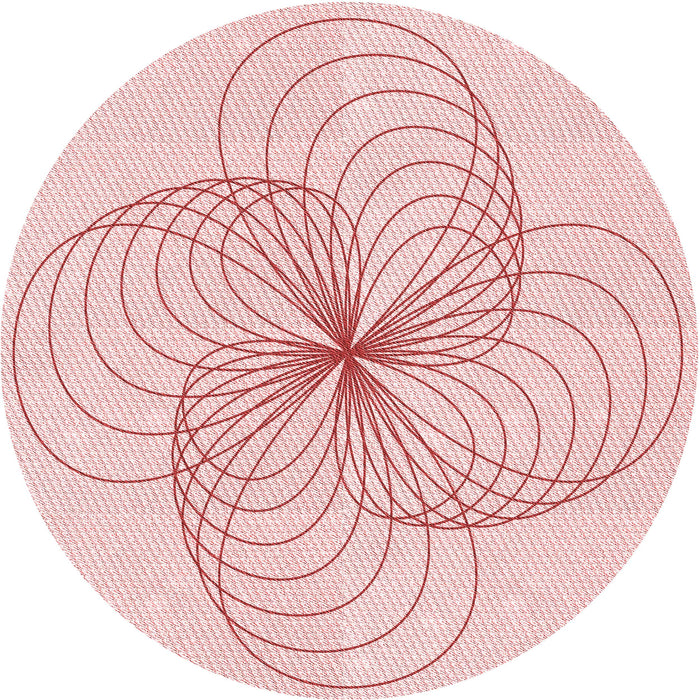 Square Machine Washable Transitional Pastel Red Pink Rug in a Living Room, wshpat3352rd