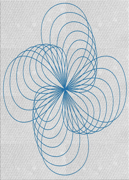 Patterned Off-White Abstract Machine Washable Rug, wshpat3352