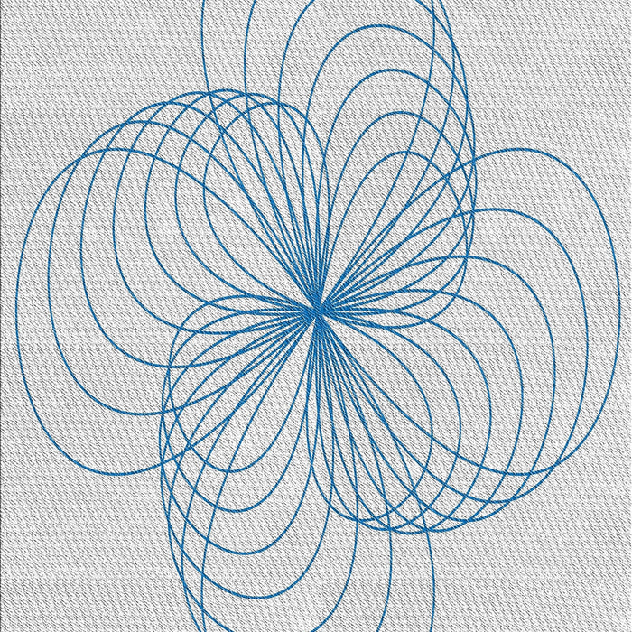 Patterned Off-White Abstract Machine Washable Rug, wshpat3352