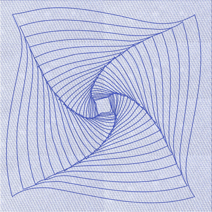 Round Machine Washable Transitional Lavender Blue Rug, wshpat3353blu