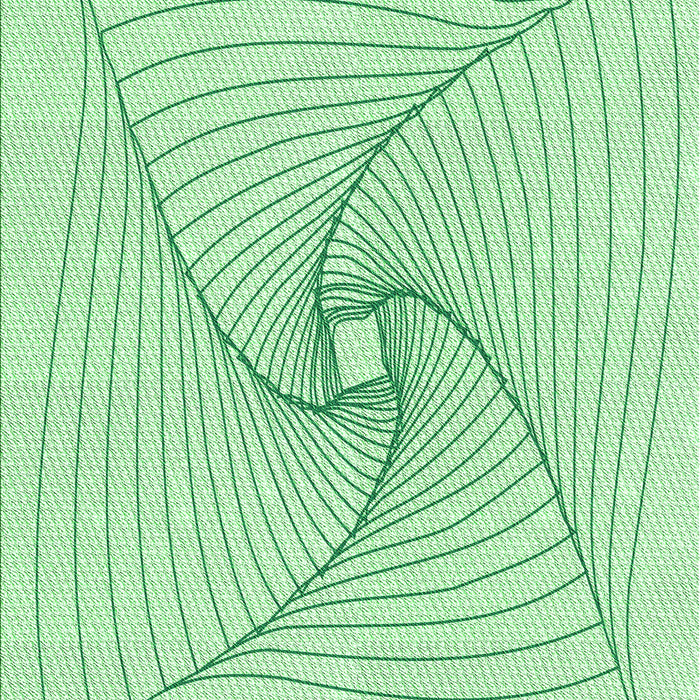 Patterned Mint Green Rug, pat3353grn