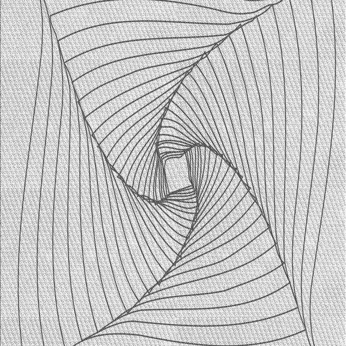 Patterned Platinum Gray Rug, pat3353gry