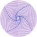 Square Patterned Bright Lilac Purple Rug, pat3353pur