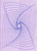 Patterned Bright Lilac Purple Rug, pat3353pur