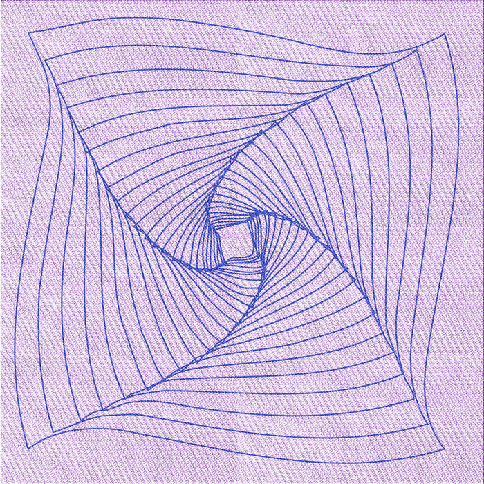 Round Machine Washable Transitional Bright Lilac Purple Rug, wshpat3353pur