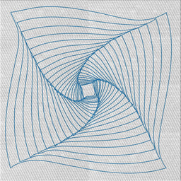 Sideview of Machine Washable Transitional White Smoke Rug, wshpat3353