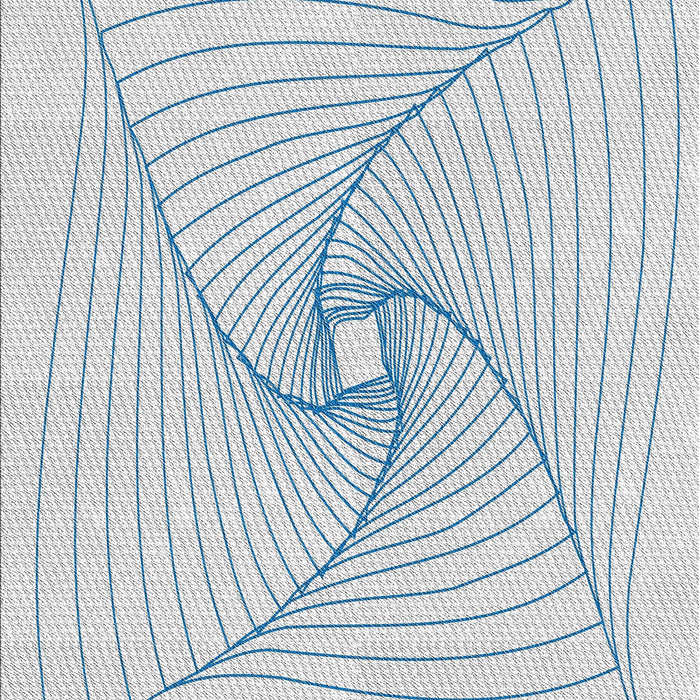 Machine Washable Transitional White Smoke Rug, wshpat3353