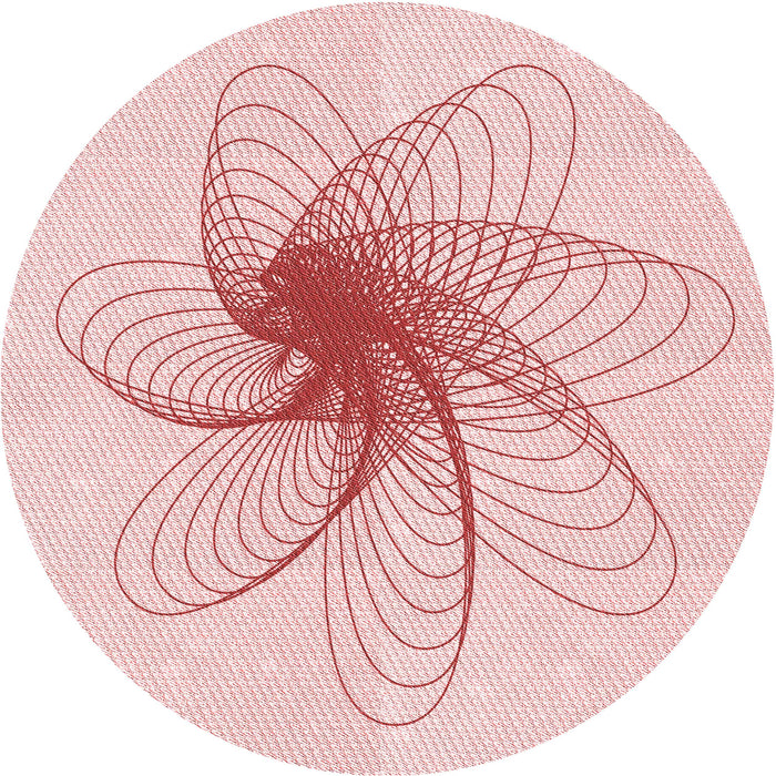 Square Patterned Pastel Red Pink Rug, pat3354rd