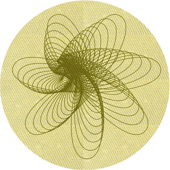 Square Patterned Sun Yellow Rug, pat3354yw