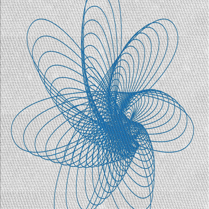 Patterned Off-White Novelty Rug, pat3354