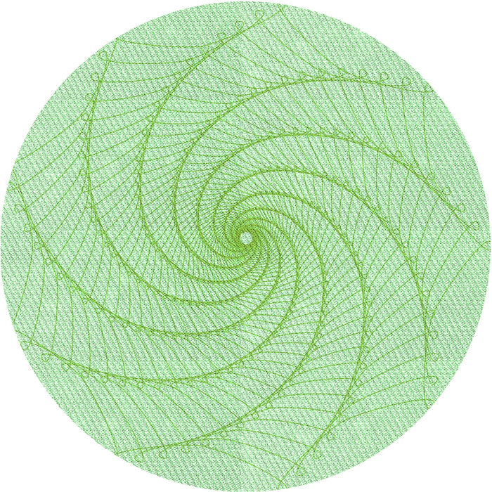 Square Patterned Mint Green Rug, pat3355grn