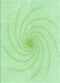 Patterned Mint Green Rug, pat3355grn