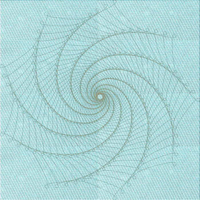 Round Machine Washable Transitional Diamond Blue Rug, wshpat3355lblu