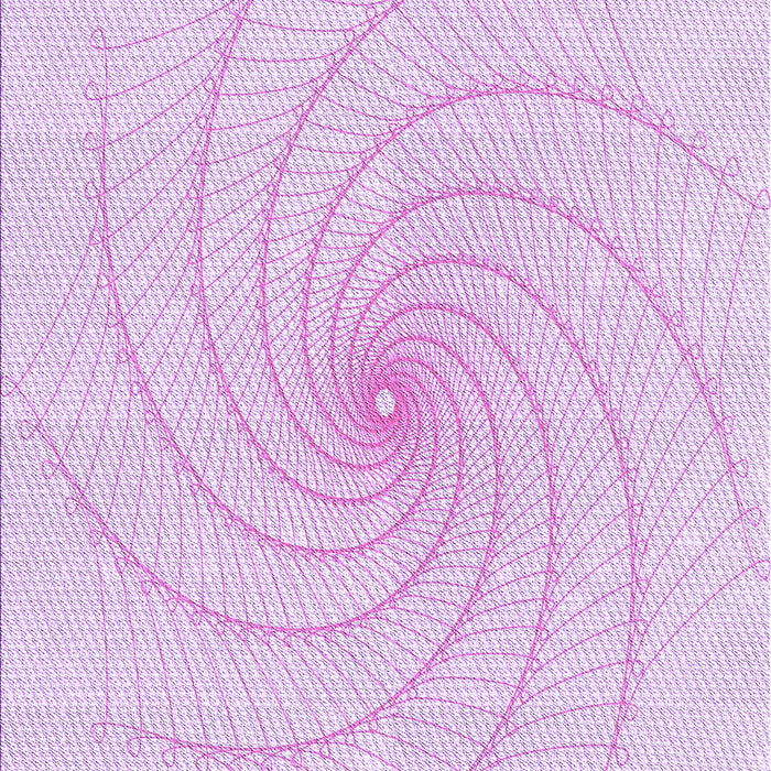 Machine Washable Transitional Violet Purple Rug, wshpat3355pur